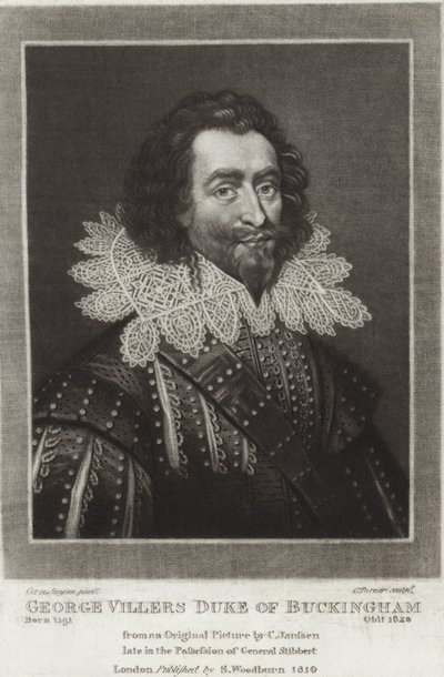 George Villers, Hertog van Buckingham door Cornelius Janssen van Ceulen